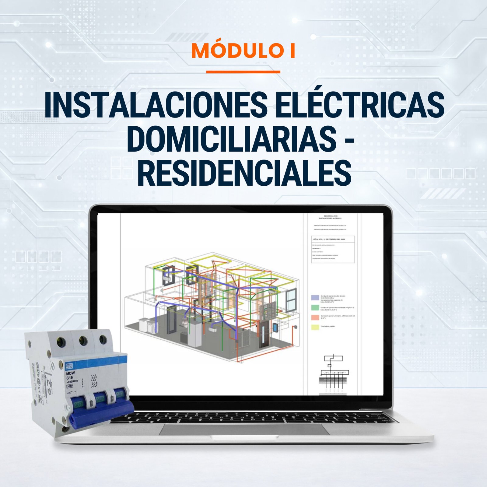 INSTALACIONES ELÉCTRICAS DOMICILIARIAS – RESIDENCIALES – V8