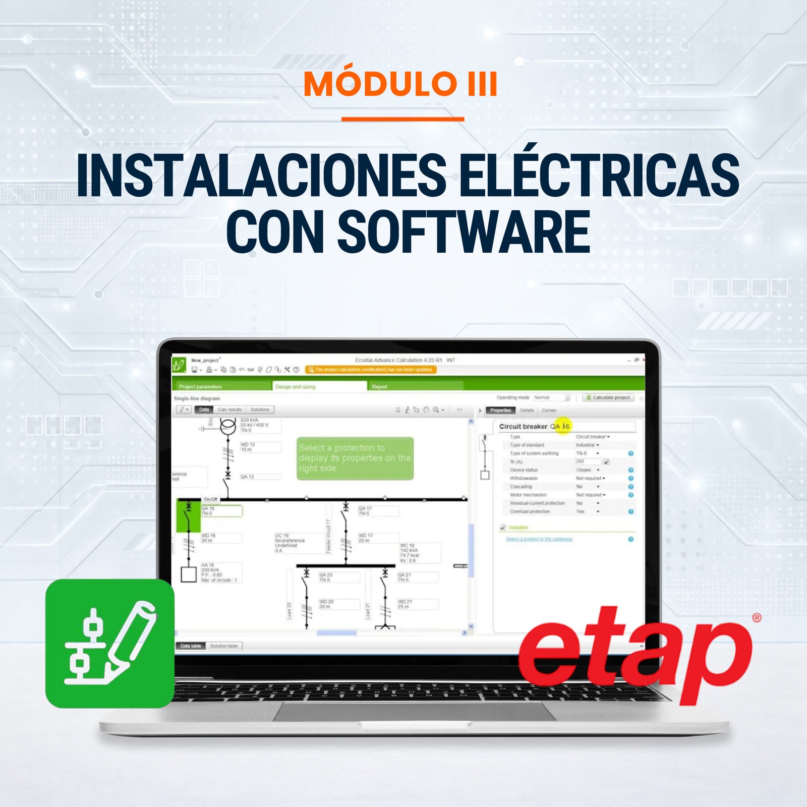 INSTALACIONES ELÉCTRICAS CON SOFTWARE – V8